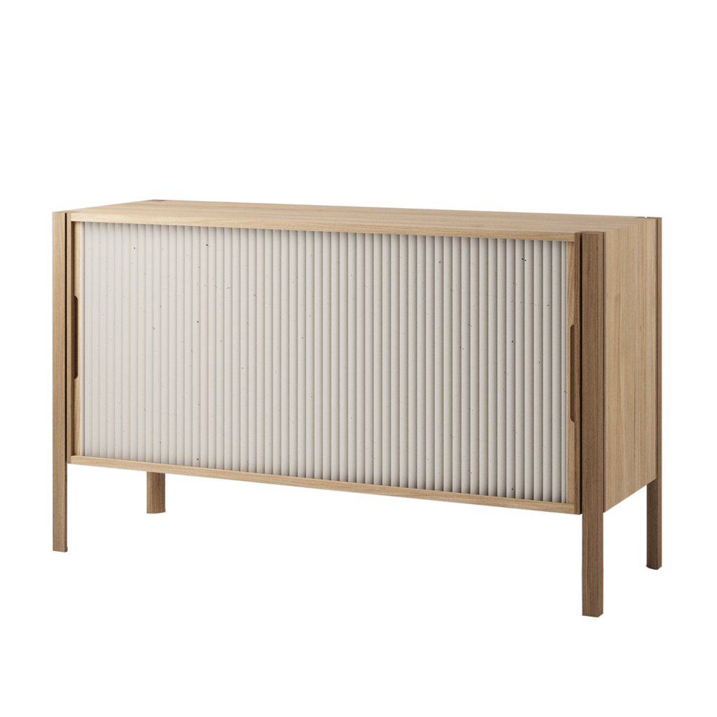 Nordic Tales - Pleat Cabinet - Design Sideboard aus Eichenholz - 120cm von Nordic Tales