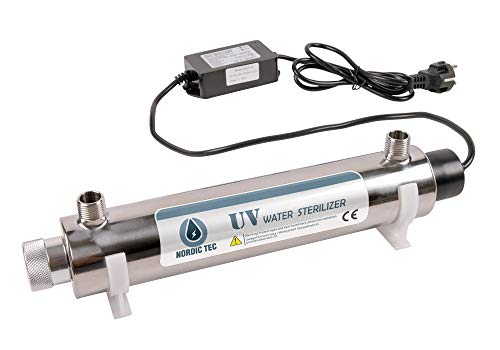 UV Ultraviolett Edelstahl Sterilisator 30W Glühfaden Lampe HQ von Nordic Tec