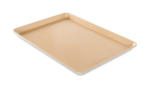 Nordic Ware Antihaft-Pfanne, großes Blech, Naturals, Aluminium, 53,3 x 38,1 cm, goldfarben von Nordic Ware