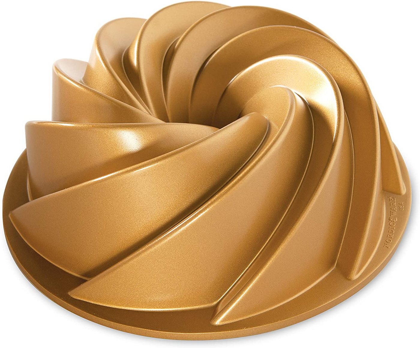 Nordic Ware Backform Heritage Bundt Pan, One, Gold von Nordic Ware