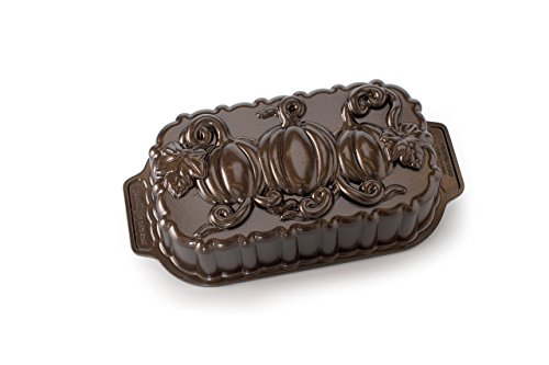 Nordic Ware Pumpkin Patch Loaf Pan, Bronze von Nordic Ware