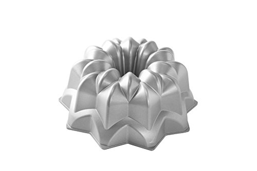 NordicWare Vintage Star Cake Pan, Aluminium, Silber, 25,4 x 25,4 x 12,7 cm, 1 Einheiten von Nordic Ware