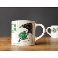 Arabia Sauna Große Tasse/Becher. Finland. Sehr Selten Entworfen Von Gunvor Olin-Grönqvist. Sammlerstück, Sehr Begehrt. Löyly Muki Arabia Sauna Große Tasse/Becher. Finland. Sehr Selten Entworfen Von Gunvor Olin-Grönqvist. Sammlerstück, Sehr Begehrt. Löyly Muki von NordicAndNice