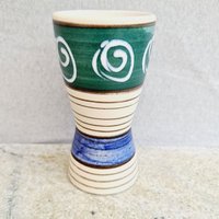 Vintage Vase Bay Keramik Germany 1960s von NordicDesignHeaven