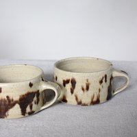 Made To Order Handgemachte 8 Oz Tasse/Boho Keramiktasse Cappuccinotasse Keramik Henkeltasse 220 Ml Kaffeetasse Made To Order Handgemachte 8 Oz Tasse/Boho Keramiktasse Cappuccinotasse Keramik Henkeltasse 220 Ml Kaffeetasse von NordicPottery