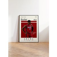 Miami Heat Basketball Poster, Nba Sportposter, Geschenk Für Ihn von NordicPrintAthletes