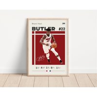 Miami Heat Basketball Poster, Nba Sportposter, Geschenk Für Ihn von NordicPrintAthletes