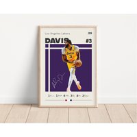 Anthony Davis Poster, La Lakers, Nba Fans, Basketball Sport Geschenk Für Ihn, 2 von NordicPrintsAthletes