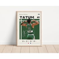 Jayson Tatum Poster, Boston Celtics, Nba Fans, Basketball Sportposter, Geschenk Für Ihn von NordicPrintsAthletes
