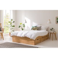 Massives Eichenholzbett Mit Lagerung Swarovski, Lit En Chêne Massiv Avec Rangement, Bett Aus Massivem Eichenholz Stauraum Massives Eichenholzbett Mit Lagerung Swarovski, Lit En Chêne Massiv Avec Rangement, Bett Aus Massivem Eichenholz Stauraum von NordicStoryStore