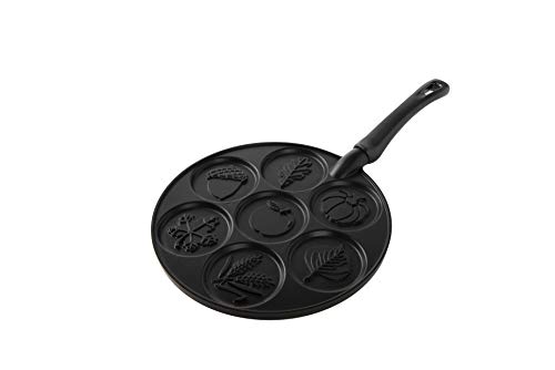 Nordic Ware Autumn Leaves Pancake Pan, Black von Nordic Ware