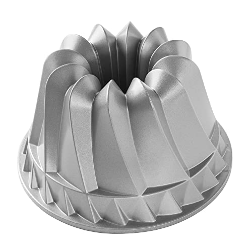 Nordicware Backform Gugelhupf, Aluminiumguss, Silber, 22,9 x 22,9 x 13,5 cm von Nordic Ware