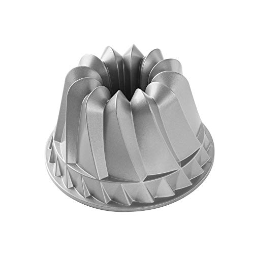 Nordicware Backform Gugelhupf, Aluminiumguss, Silber, 22,9 x 22,9 x 13,5 cm Nordicware Backform Gugelhupf, Aluminiumguss, Silber, 22,9 x 22,9 x 13,5 cm von Nordic Ware