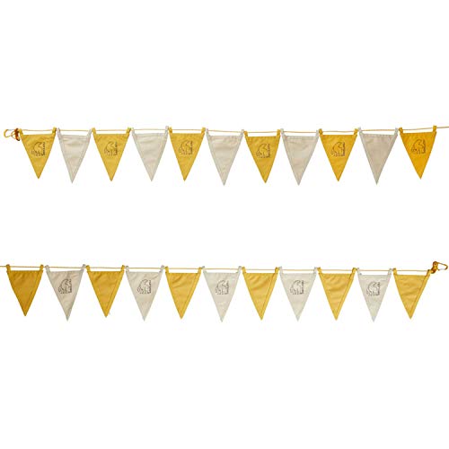 Nordisk Flag Lines 2-Pack Beige-Gelb, Zelt-Zubehör, Größe One Size - Farbe Mustard von Nordisk