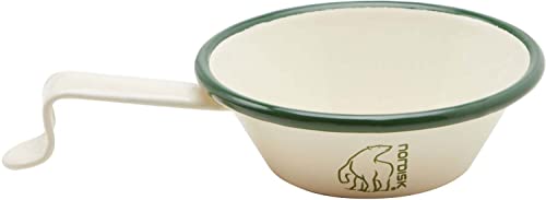 Nordisk Madame Bla Measure Cup 250ml Weiß - Robuster emaillierter Camping-Messbecher, 250ml, Größe 250 ml - Farbe Cream von Nordisk