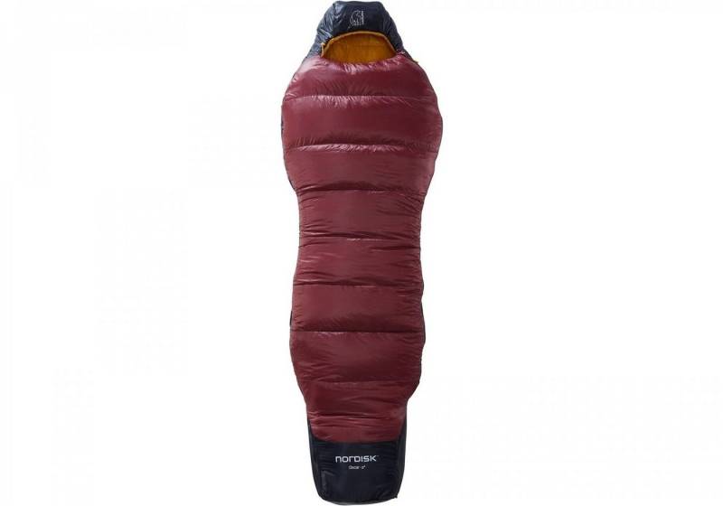 Nordisk Schlafsack Oscar -2 Curve rot von Nordisk