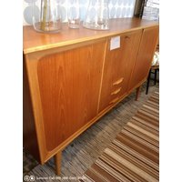 Highboard, Teak, Schweden von NordiskaRetro