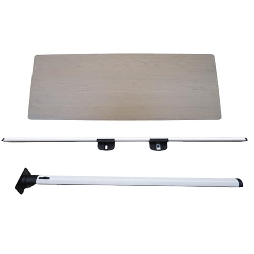 Nordivo 80-cm Wohnmobil-Wandklapptisch,Wohnmobiltische Klappbar,RV Faltbare Wohnmobil-Picknicktische,RV-Klapptisch mit Mehrschichtiger Holzplatte,für Boote, Wohnwagen(Gray-Brown) von Nordivo