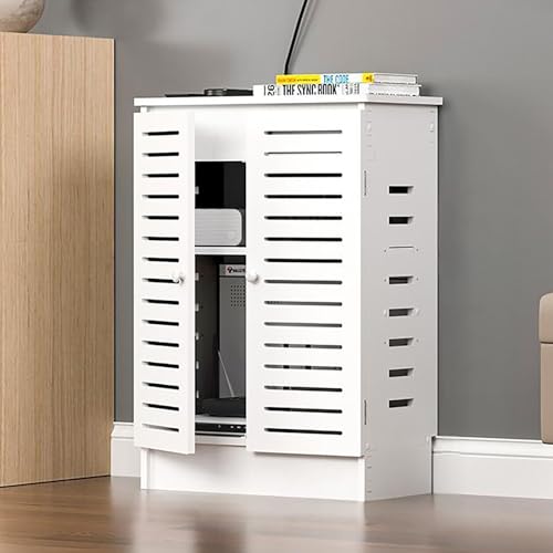 Nordivo WLAN Router Aufbewahrungsschrank, PVC Belüfteter Routerkasten, Modem Kabelmanagement Box, Steckdosen- und Kabelorganizer, Router Abdeckung für Zuhause und Büro(White,50x70x30cm/19.7x27.6x12) Nordivo WLAN Router Aufbewahrungsschrank, PVC Belüfteter Routerkasten, Modem Kabelmanagement Box, Steckdosen- und Kabelorganizer, Router Abdeckung für Zuhause und Büro(White,50x70x30cm/19.7x27.6x12) von Nordivo
