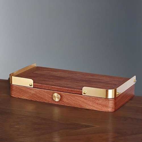 Nordivo Wandmontierter Buddha Altar Tisch, Holzschrein mit versteckter Ablage, Chinesisches buddhistisches Regal, Meditations- und Räuchertisch(Dark Brown,L60cm/23.5in) von Nordivo