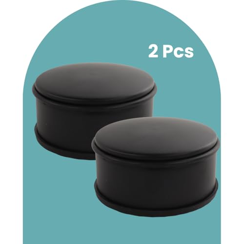 Nordix Türstopper - 2 Stück - Türstopper - Türpuffer - Matt Schwarz - 11x5.3cm - Innen Nordix Türstopper - 2 Stück - Türstopper - Türpuffer - Matt Schwarz - 11x5.3cm - Innen von Nordix