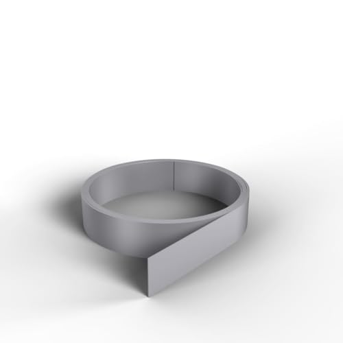Nordlinger Pro Smart Profil Champlat 840015 PVC 2 cm x 2,6 m grau Wand-Finish von Nordlinger Pro