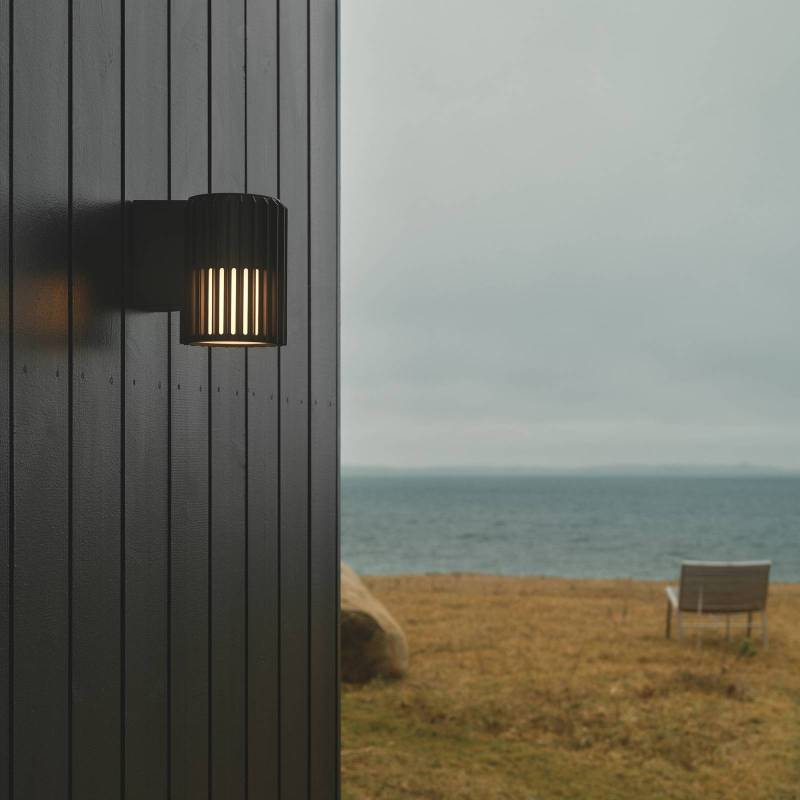 Außenwandleuchte Aludra Seaside, Aluminium, schwarz von Nordlux
