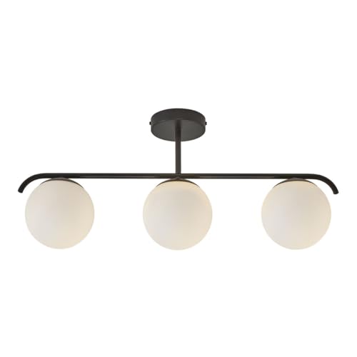 Deckenleuchte GRANT, 3-flammig, E14, IP20, schwarz von Nordlux