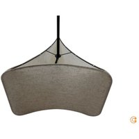 Gebraucht] Nordlux Hängeleuchte Tinto, Textilschirm Dreieckig, Schwarz/Beige Pendelleuchte B-Ware von Nordlux