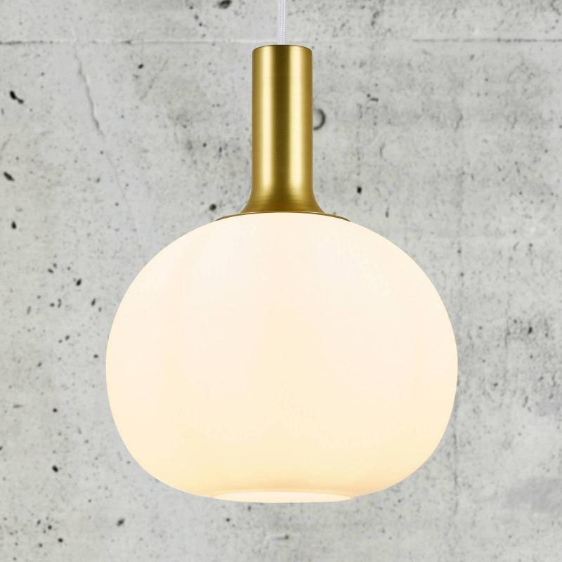 Hängeleuchte Alton mit Glasschirm weiß Ø 25cm von Nordlux