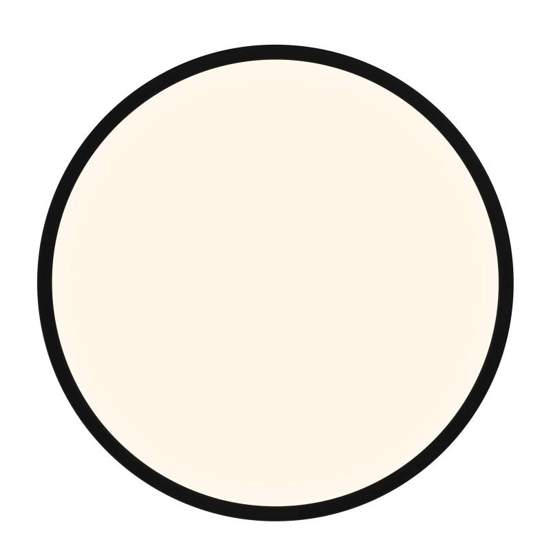 LED-Deckenleuchte Oja Smart, schwarz, Ø 60 cm von Nordlux
