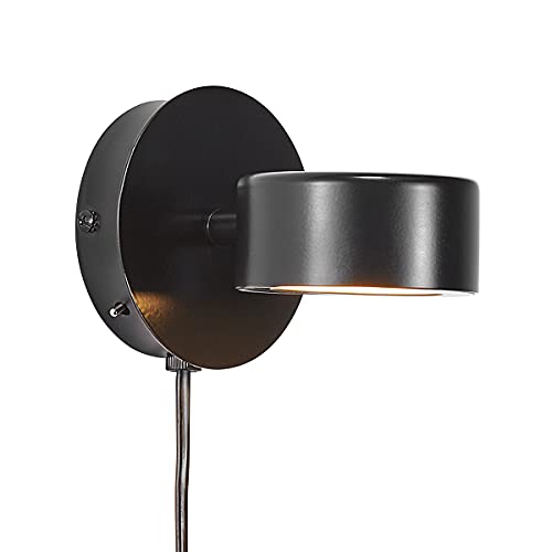 LED Wandleuchte CLYDE, 5W, 2700K, 350lm, IP20, 3-Step MOODMAKER, schwarz von Nordlux