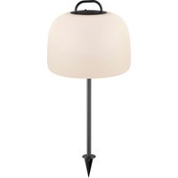 Nordlux Gartenleuchte "Kettle" LED-Modul Warmweiß Erdspieß Metall,+LED, Batterie, integrierter Dimmer, Außen und Innen von Nordlux