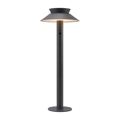 Nordlux 2418098050 Justina LED Solar Pollerleuchte, IP44, PIR, 600mm, anthrazit von Nordlux