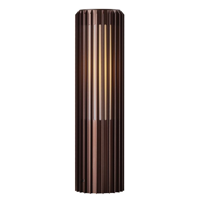 Nordlux Aludra 45 Pollerleuchte Seaside metallisch braun E27 IP44 von Nordlux