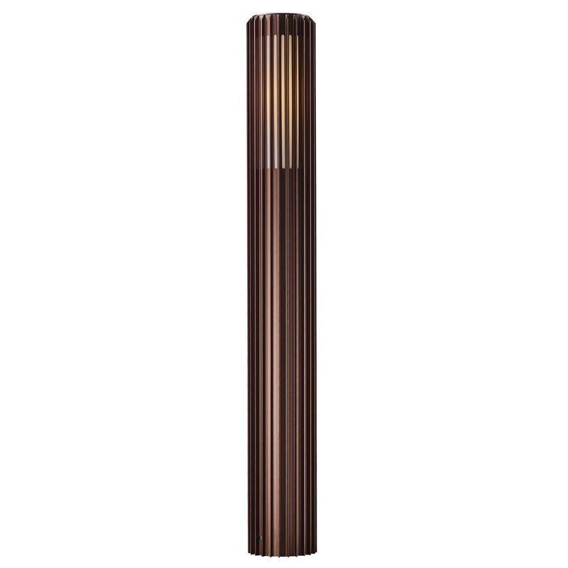 Nordlux Aludra 95 Pollerleuchte Seaside metallisch braun E27 IP44 von Nordlux