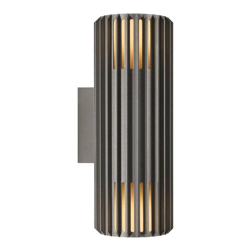 Nordlux Aludra Double Wandleuchte Seaside anthrazit E27 IP54 von Nordlux