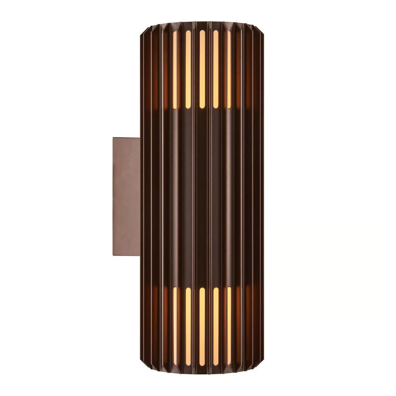 Nordlux Aludra Double Wandleuchte Seaside metallisch braun E27 IP54 Nordlux Aludra Double Wandleuchte Seaside metallisch braun E27 IP54 von Nordlux