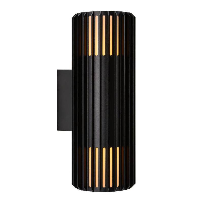 Nordlux Aludra Double Wandleuchte Seaside schwarz E27 IP54 von Nordlux