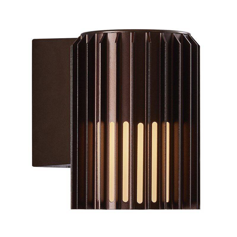 Nordlux Aludra Wandleuchte Seaside metallisch braun E27 IP54 von Nordlux