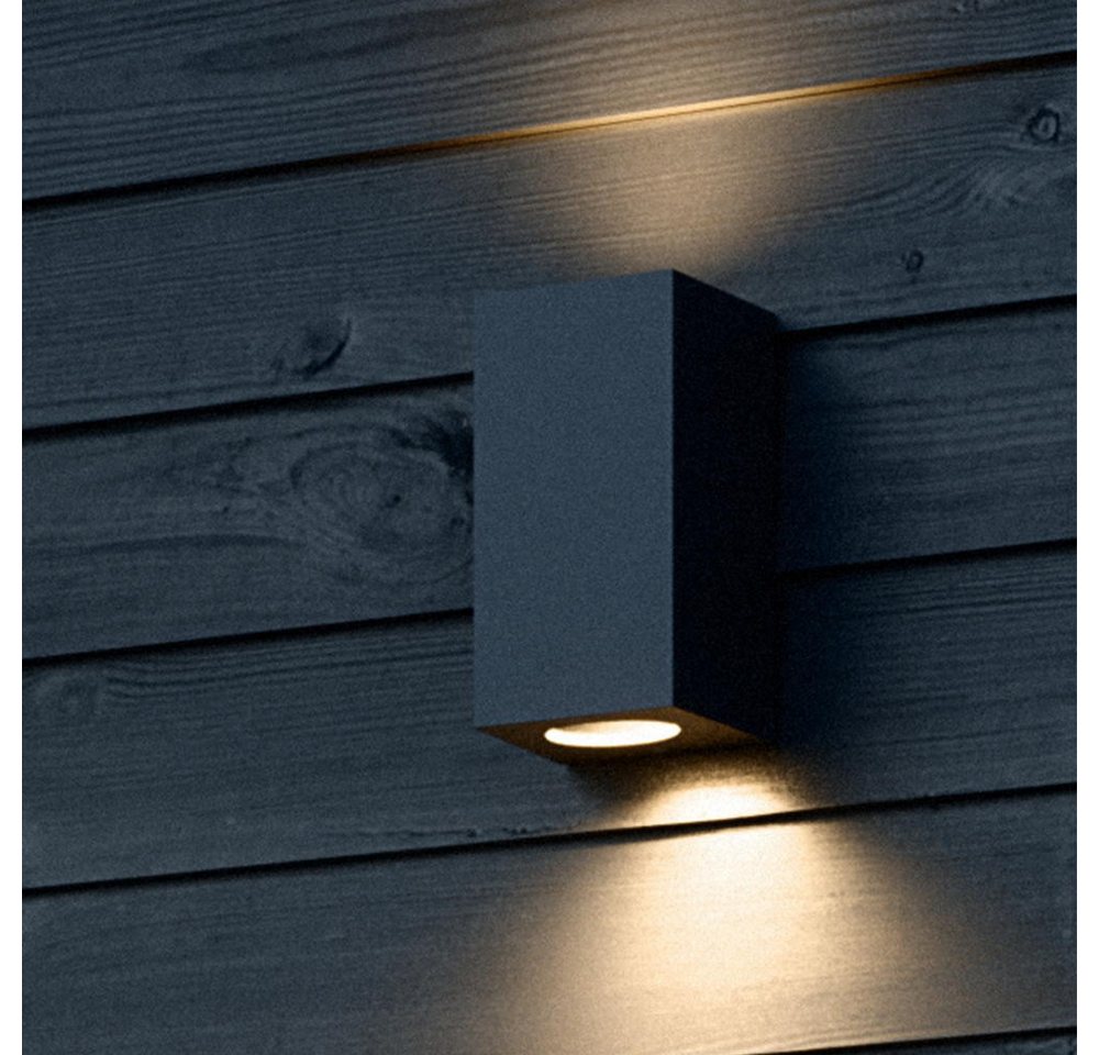 Nordlux Außen-Wandleuchte Wandleuchte Canto Maxi Kubi 2 in Schwarz GU10 2-flammig IP44 Nordlux Außen-Wandleuchte Wandleuchte Canto Maxi Kubi 2 in Schwarz GU10 2-flammig IP44 von Nordlux