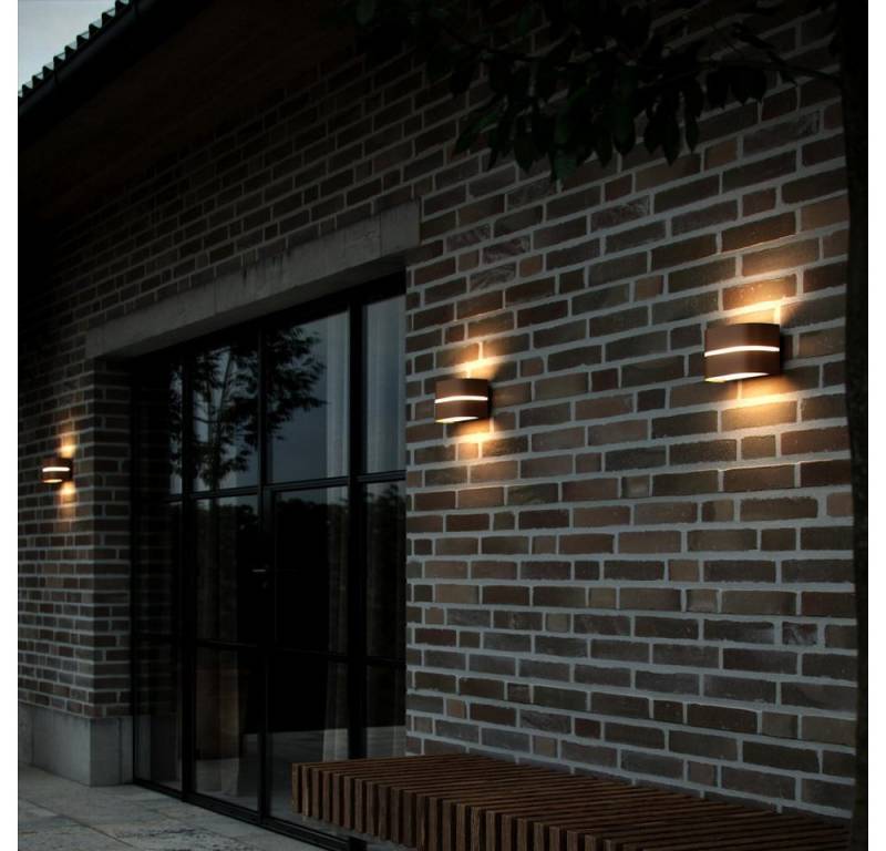 Nordlux Außen-Wandleuchte Wandleuchte Sibelis in Braun E27 IP44 Nordlux Außen-Wandleuchte Wandleuchte Sibelis in Braun E27 IP44 von Nordlux