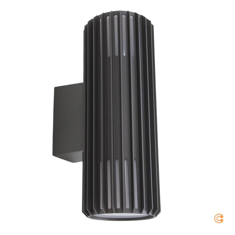 Nordlux Außenwandleuchte Wandlampe Aludra Double Seaside Anthrazit Aluminium B-Ware von Nordlux