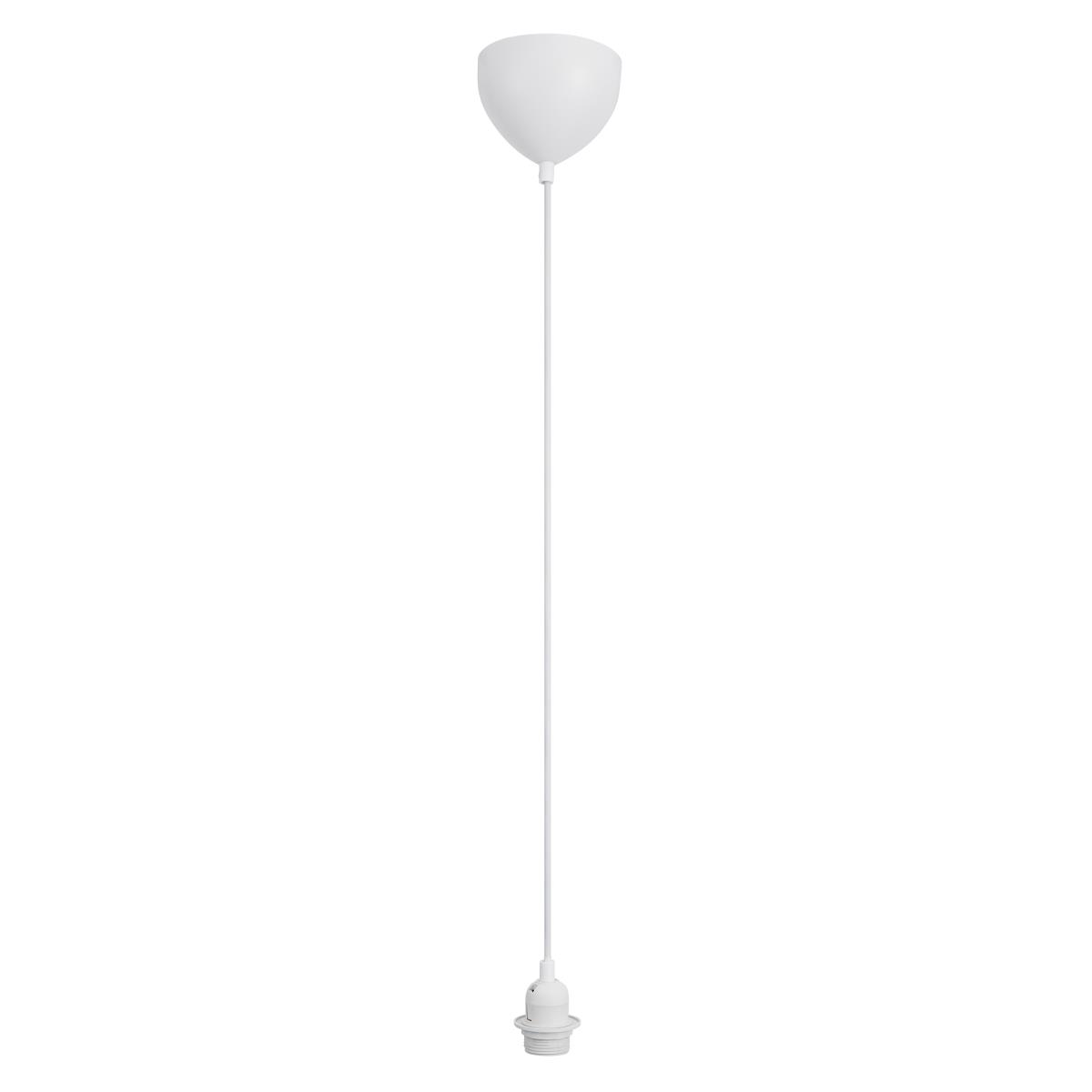 Nordlux Basic Pendelaufhang E27 Fassung 200cm weiss von Nordlux