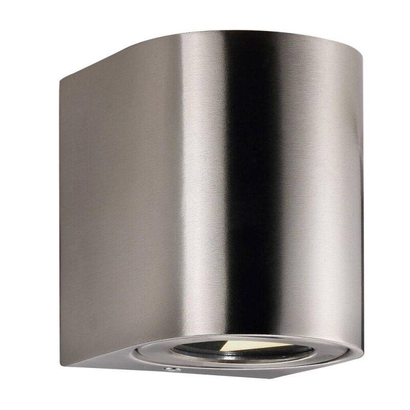 Nordlux Canto 2 Wandleuchte LED Edelstahl IP44 von Nordlux