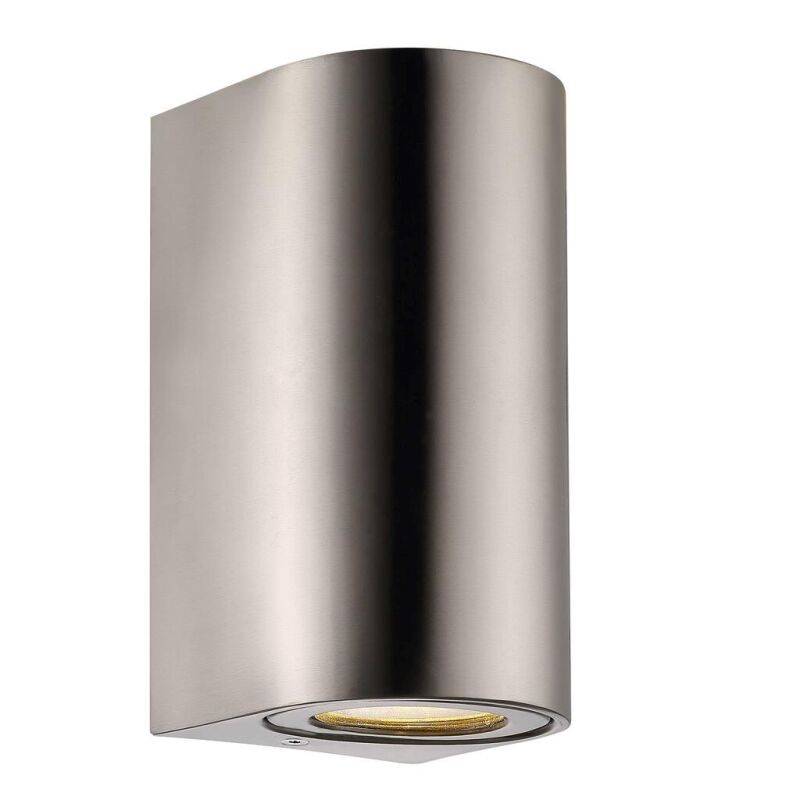 Nordlux Canto Maxi 2 Wandleuchte Edelstahl GU10 IP44 von Nordlux