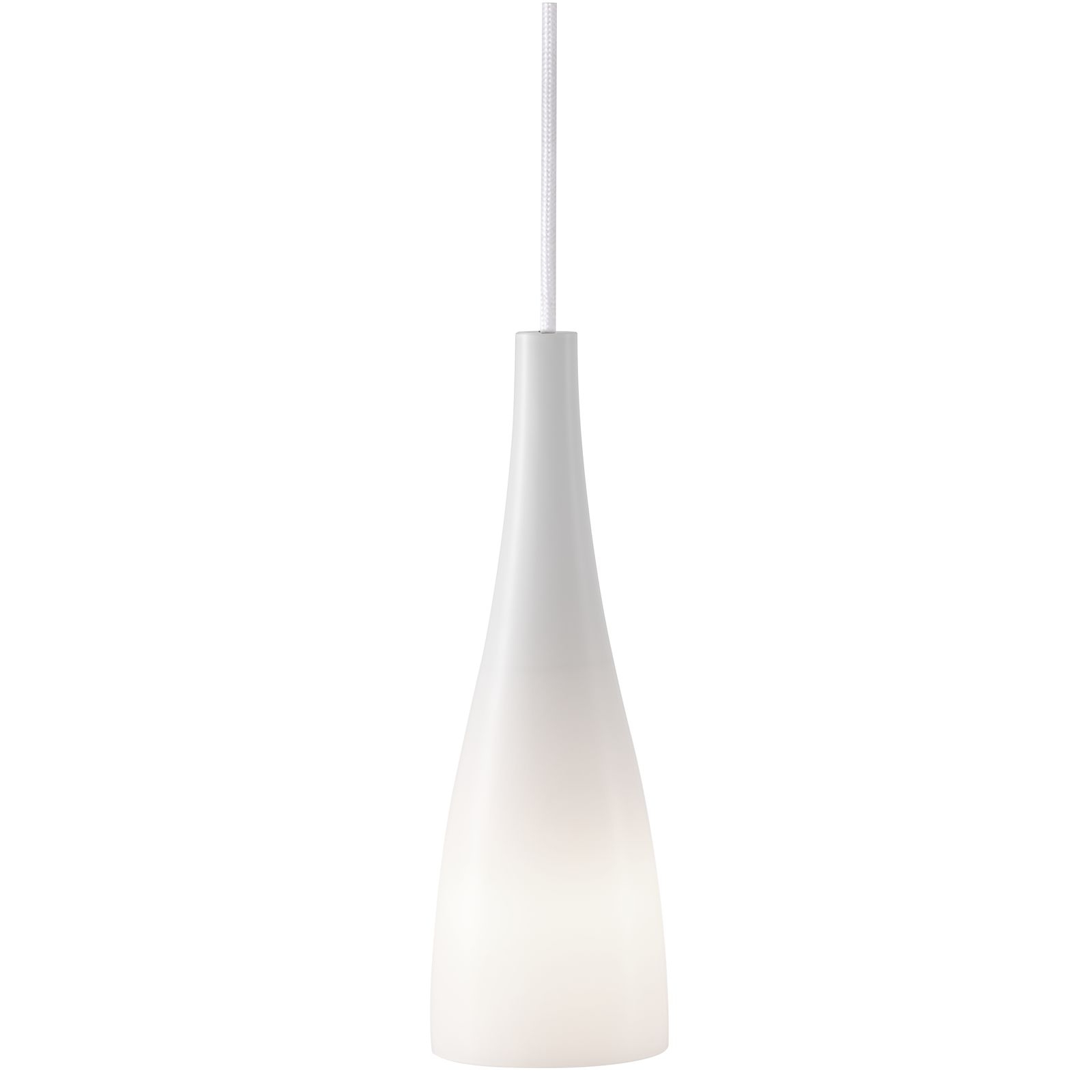 Nordlux Embla Glas Pendelleuchte E27 weiß Flaschenform von Nordlux