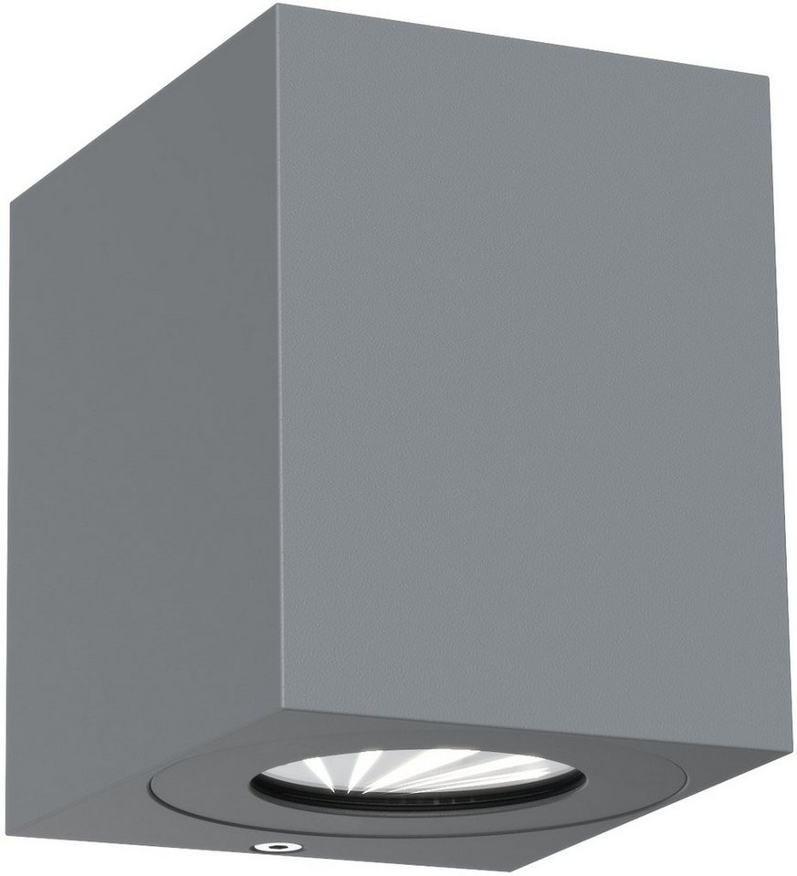 Nordlux LED Außen-Wandleuchte Canto 2, LED fest integriert, inkl. Verschiedene Lichtschablonen von Nordlux