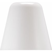 Lampenschirm weiß Retro Schirm rund für Hängelampe Pendel Zubehör Wohnzimmer, Acryl glänzend, DxH 13x12 cm von Nordlux