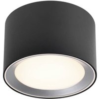 Nordlux Landon LED-Bad-Deckenleuchte LED LED 6.5W Warmweiß Schwarz von Nordlux